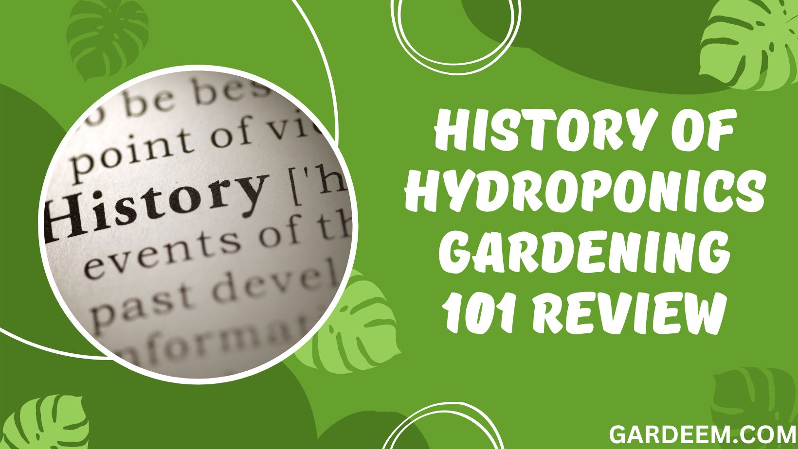 History of Hydroponics Gardening