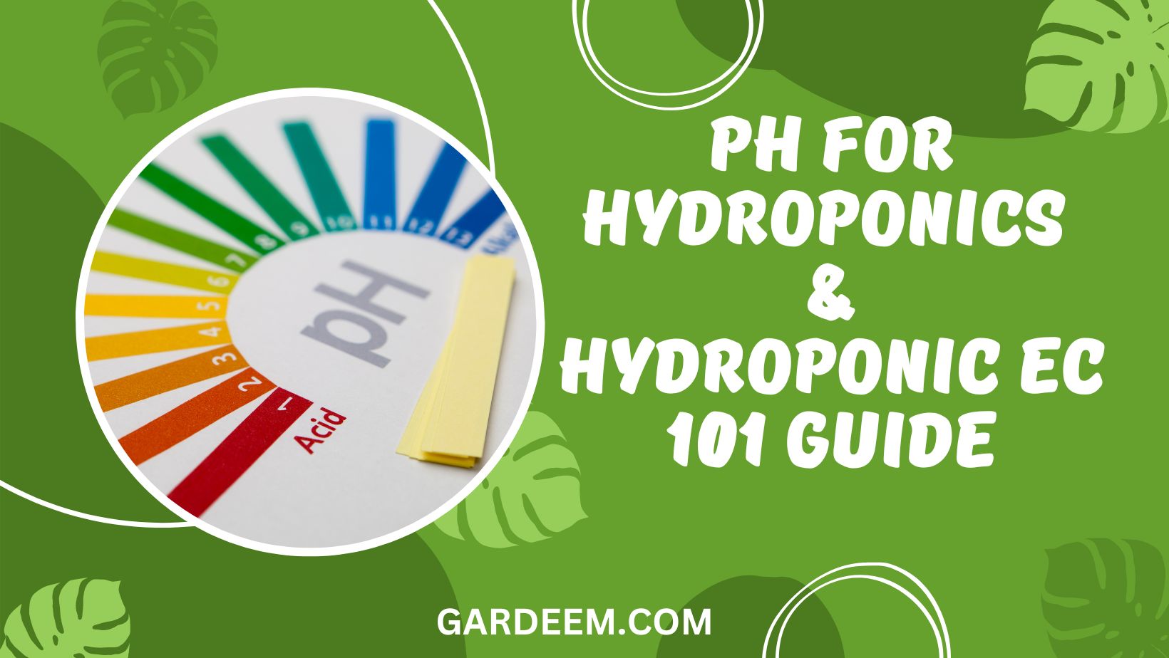 pH For Hydroponics and Hydroponic EC 101 Guide