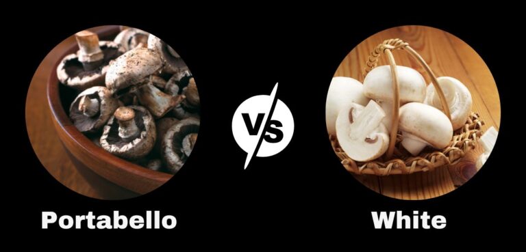 Portabella Mushroom vs White Mushrooms | Differences
